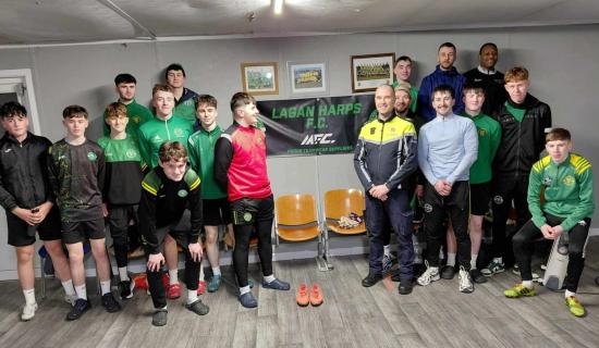 Garda Community Policing initiative comes to Donegal Junior League club