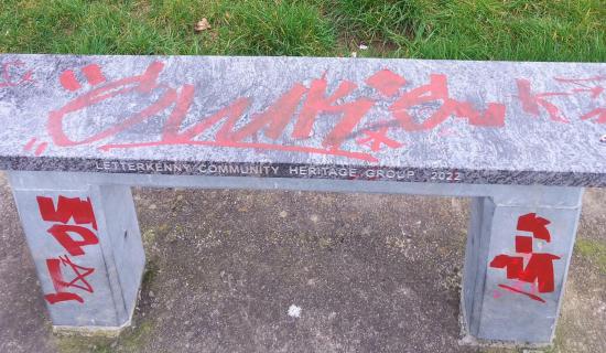 Memorials being defaced shows the 'sad reality' of Letterkenny vandals