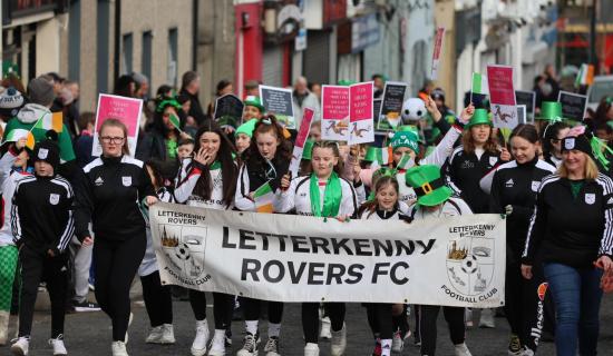 Temporary road closures in place for St Patrick's Day in Letterkenny