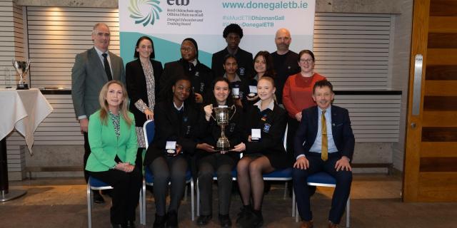 Errigal College wins Donegal Education and Training Board Senior Debate Forum Cup