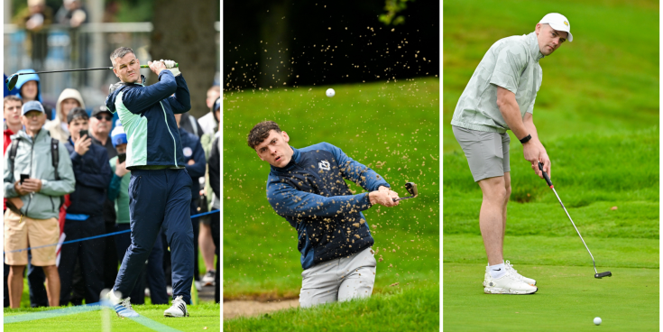 PICTURES: Ireland's sporting elite show off their golfing skills at Irish Open Pro-Am