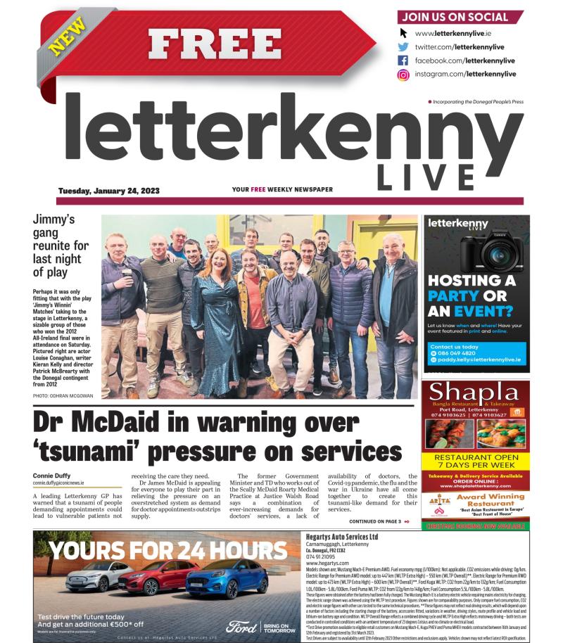 Letterkenny Live - the perfect pick up - out this week!