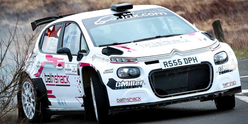 Paddy Robinson seventh at Circuit of Ireland Rally