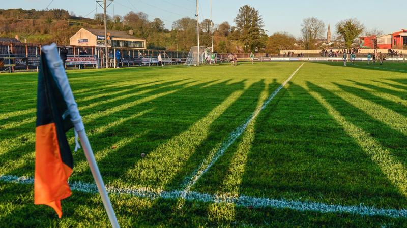 St Marys show their firepower against St Eunans at O’Donnell Park in Division 3
