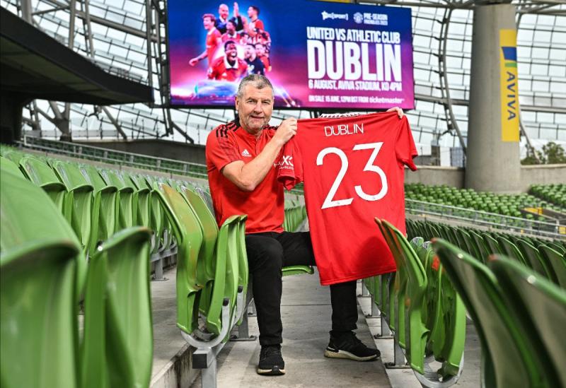 Manchester United confirm pre-season fixture at Aviva Stadium