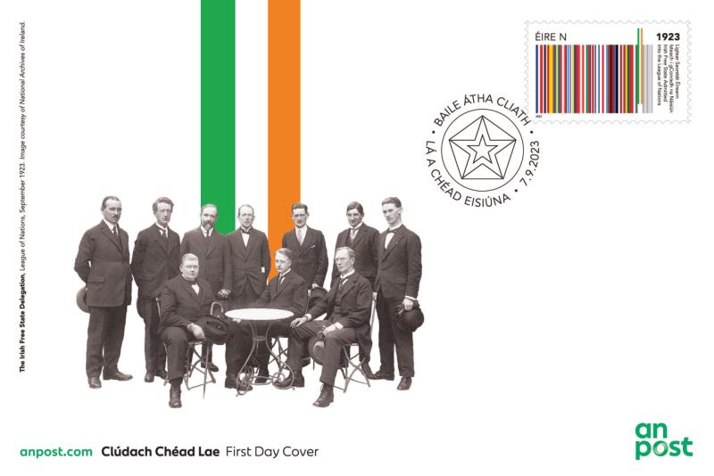 National: New stamp symbolises 100 years of Irish history 