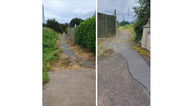 Cllr Donal Mandy Kelly welcomes improvements at Letterkenny housing estate