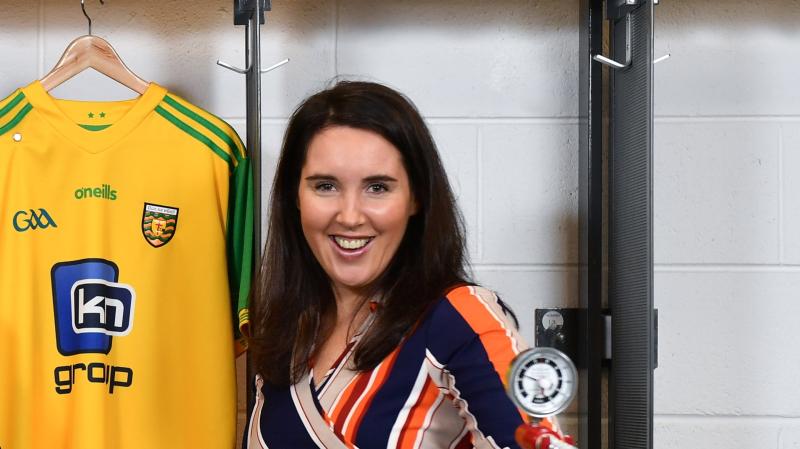 Maria Devenney part of Irish Ladies International Rules management