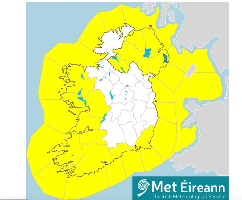 New wind and rain warnings to hit the country once again
