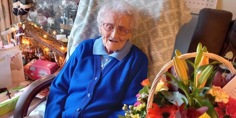 Happy 108th birthday to Ruby Druce, Donegal's oldest citizen