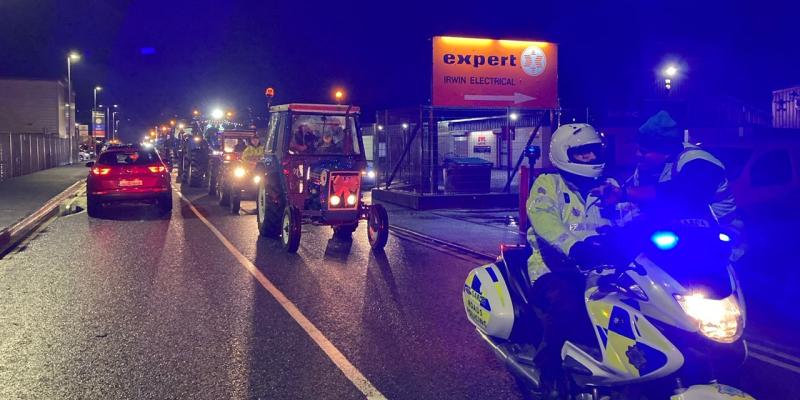 Christmas cheer for charities from Light It Up Letterkenny Christmas Light Run