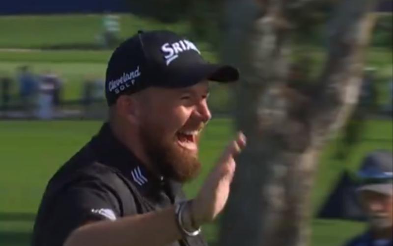 WATCH: Shane Lowry makes sensational albatross at Torrey Pines