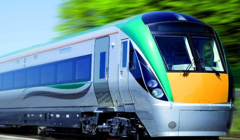 Commuter rail services suspended following landslide in Dublin