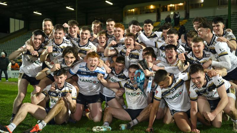 Ronan McGeehin creates his own piece of history by winning the Sigerson Cup