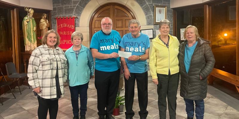 St Johnston man's St Brigid's crosses raise over €3,500 for charity