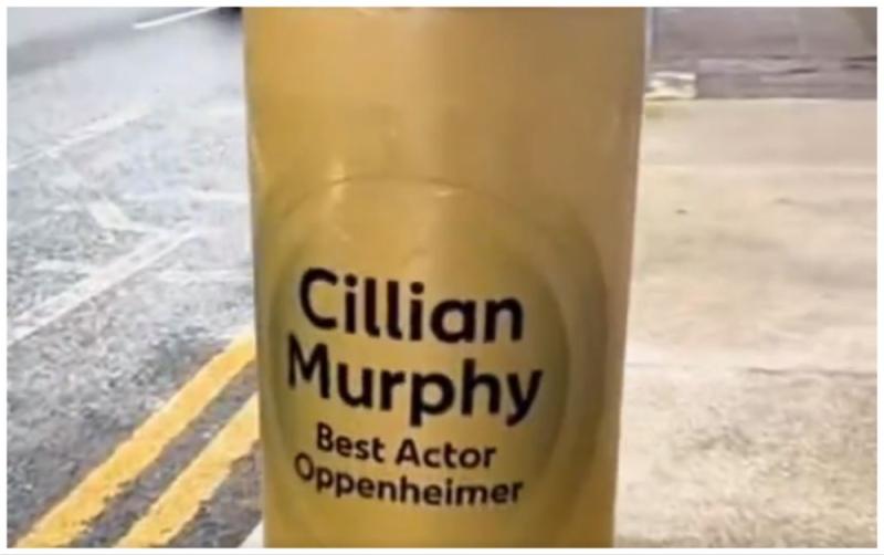 National: Gold post box celebrating Cillian Murphy's Oscar win unveiled near his childhood home