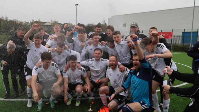 Celebrations at Leckview as Letterkenny Rovers win TDA Repairs Division 1 title