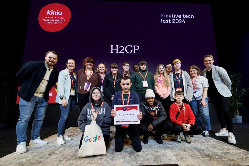 Donegal school scoops awards at the Kinia Tech Féile event 