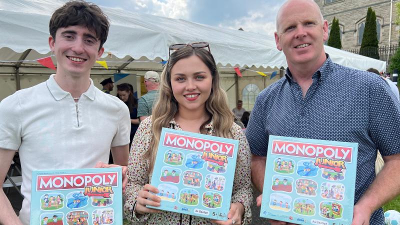 'Monopoly Junior as Gaeilge'  launched in Letterkenny