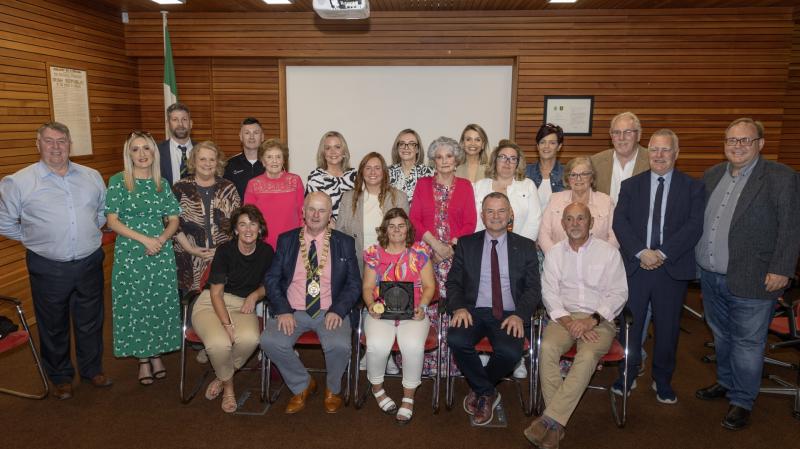 Civic Honour bestowed on Vicki McGill at Letterkenny / Milford Municipal District