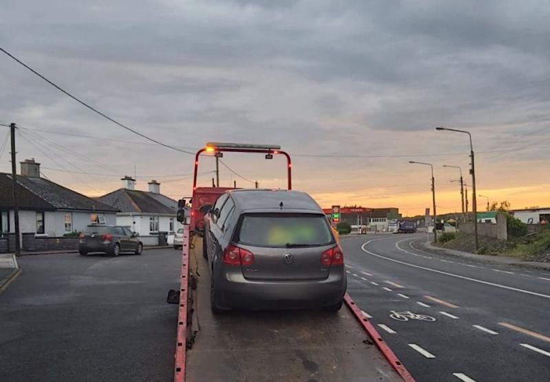 Car seized by gardaí for 'ticking all the wrong boxes'