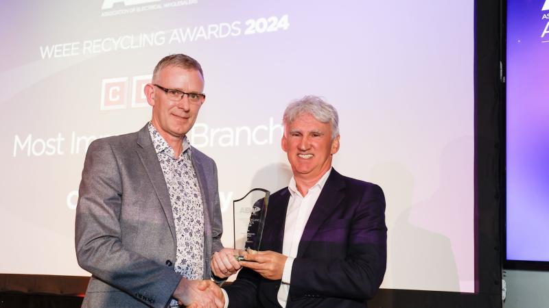 Letterkenny electrical wholesaler wins at Ireland’s second AEW awards