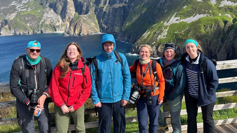 German travel journalists shine spotlight on Donegal