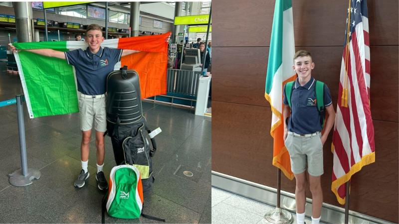 'Extraordinary talent': Young Irish golf 'prodigy' turns heads in Californian world championship