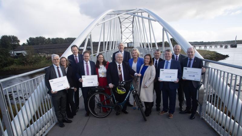 Successful completion of North West Greenway Network celebrated 