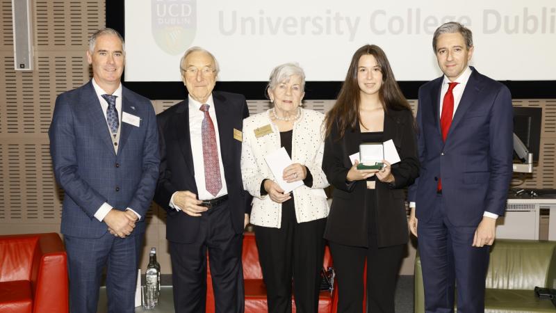 Errigal College student honoured with Naughton Scholarship