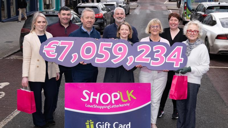 Record-breaking year for Letterkenny shop local initiative with €7million sales