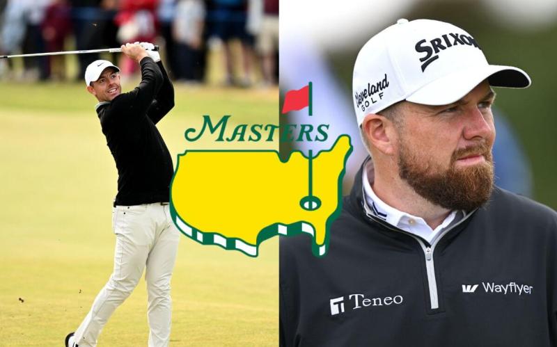 Rory McIlroy and Shane Lowry at the US Masters 2025 - TV channel, tee times and betting