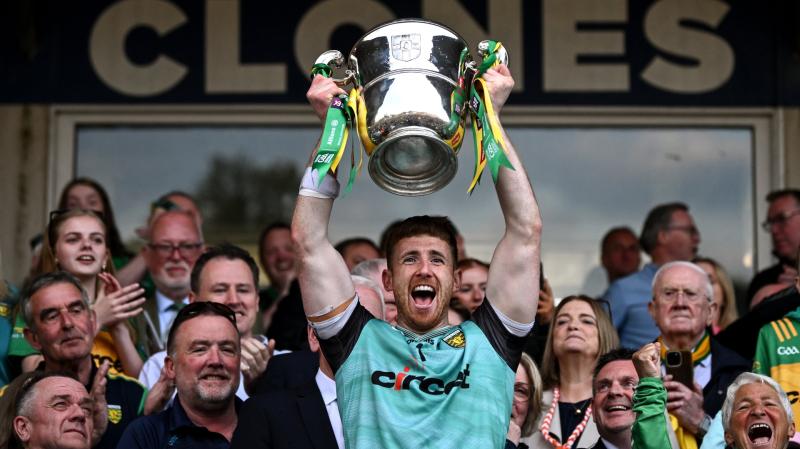 Shaun Patton’s 100th appearance for Donegal ‘a testament to his dedication’