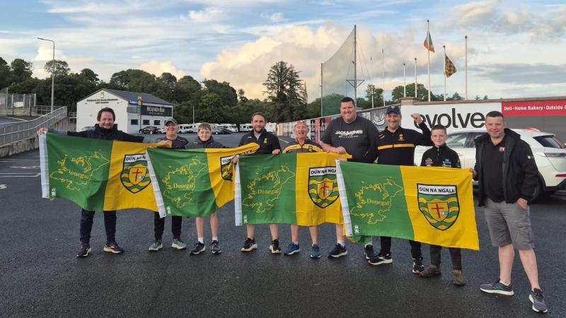 Letterkenny is beginning to get green and gold ahead of the All-Ireland final