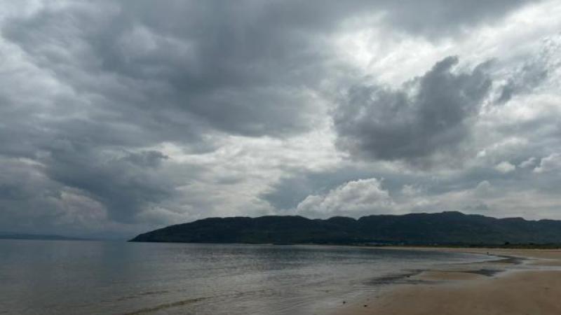 Today will be cloudy in Donegal with spells of rain persisting for much of the day