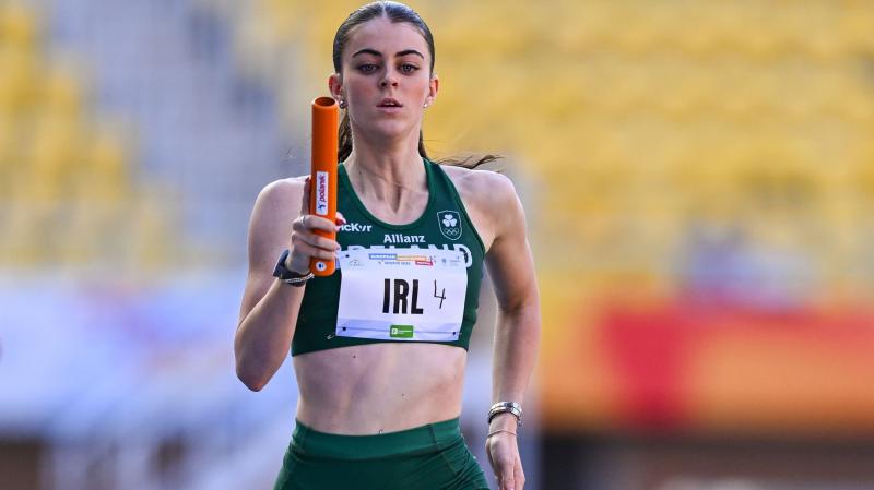 Erin Friel and Ireland girls reach EYOF medley relay final - with a national record