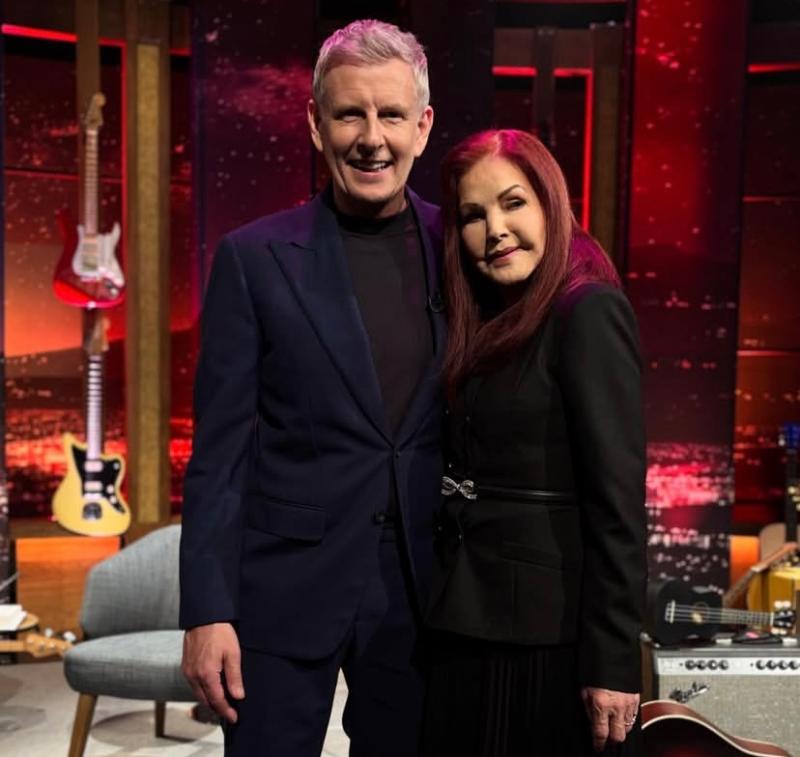 Priscilla Presley reflects on life with Elvis in Late Late Show interview 