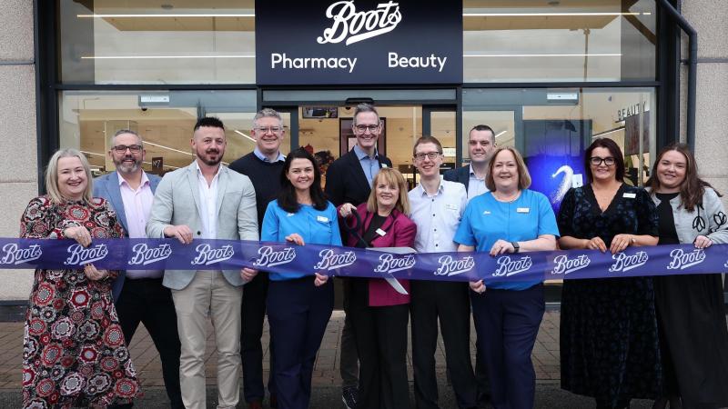 Boots unveil its expanded new store at Letterkenny Retail Park