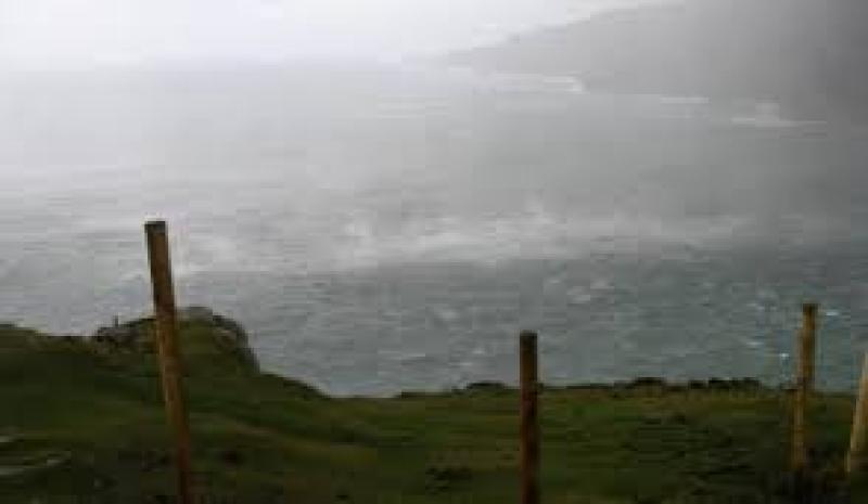 Showers and some sunny spells at first in Donegal today before strong winds later