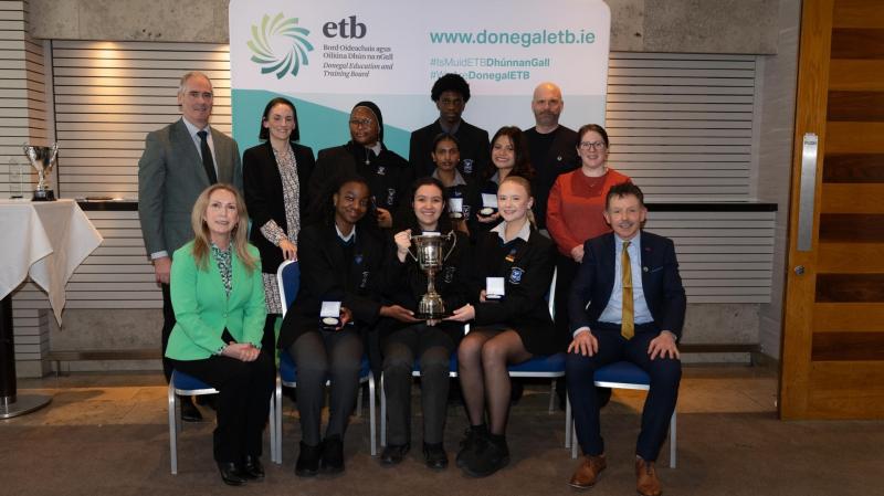 Errigal College wins Donegal Education and Training Board Senior Debate Forum Cup