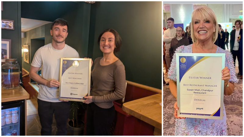 Donegal winners express delight as county&rsquo;s Irish Restaurant Awards announced 