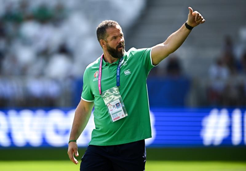 National: Head Coach Andy Farrell says their win against Romania was all about connecting with Irish fans 