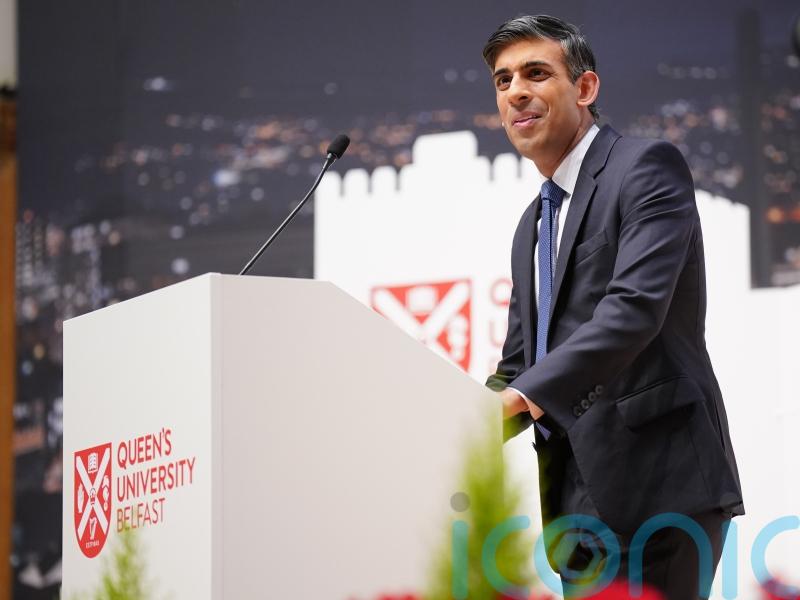 Sunak pressed on controversial legacy Bill during visit to Belfast