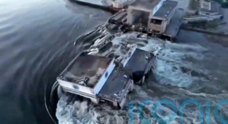 Environmental disaster expected after collapse of Moscow-controlled dam in Ukraine