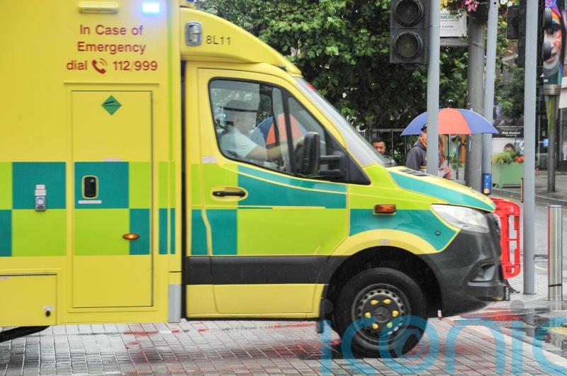 Three injured as car hits outdoor seating area at pub