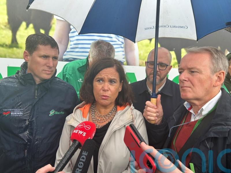 Sinn Fein leader says farmers ‘frustrated’ with Government