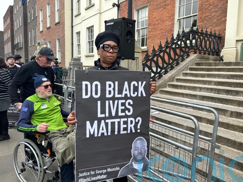 Nkencho family protest against decision not to prosecute gardai over his death