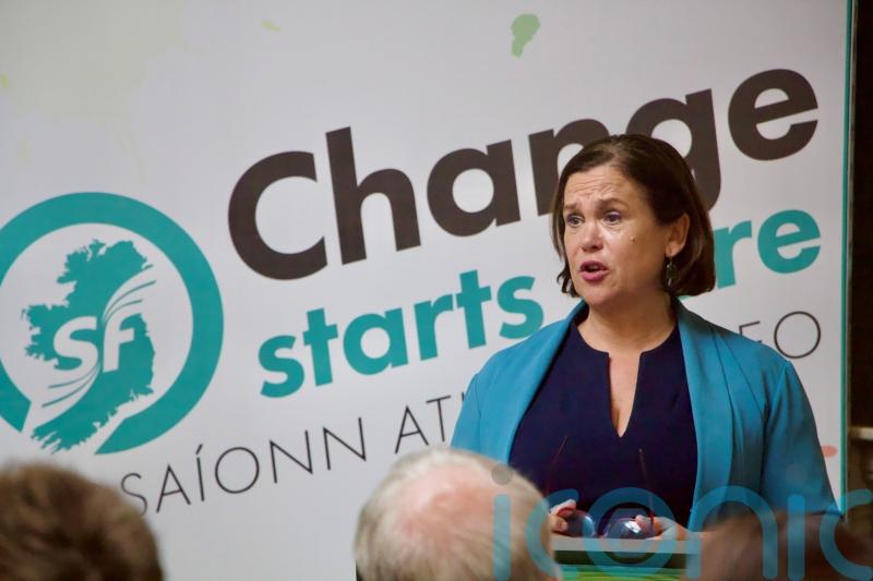 Sinn Fein leader says party’s 335 local election candidates can each win a seat