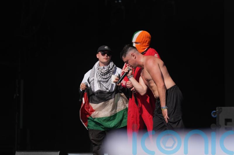 'Free Palestine': Kneecap perform to packed-out crowd at Glastonbury amid ongoing controversy